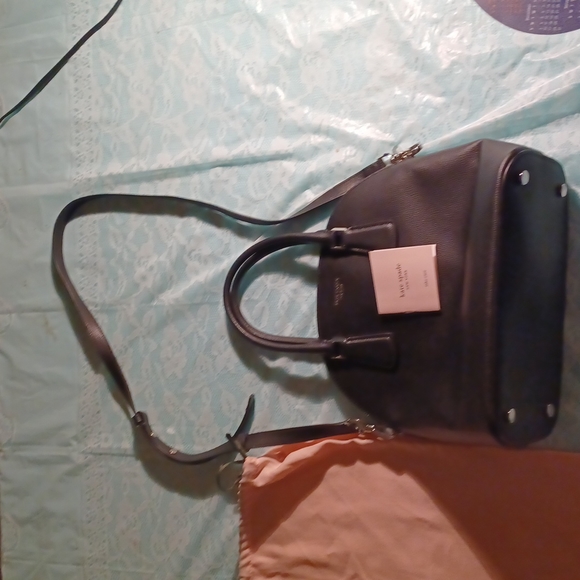 NEW Kate Spade New York Patterson Drive Large Dome Satchel Black Purse Handbag - Picture 2 of 4